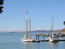 Bay Lady at the Angel Island Docks