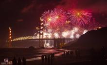 Fireworks from Yukon Jack