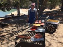 Angel Island BBQ on the way