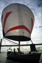 Sailing By The Bay Bridge